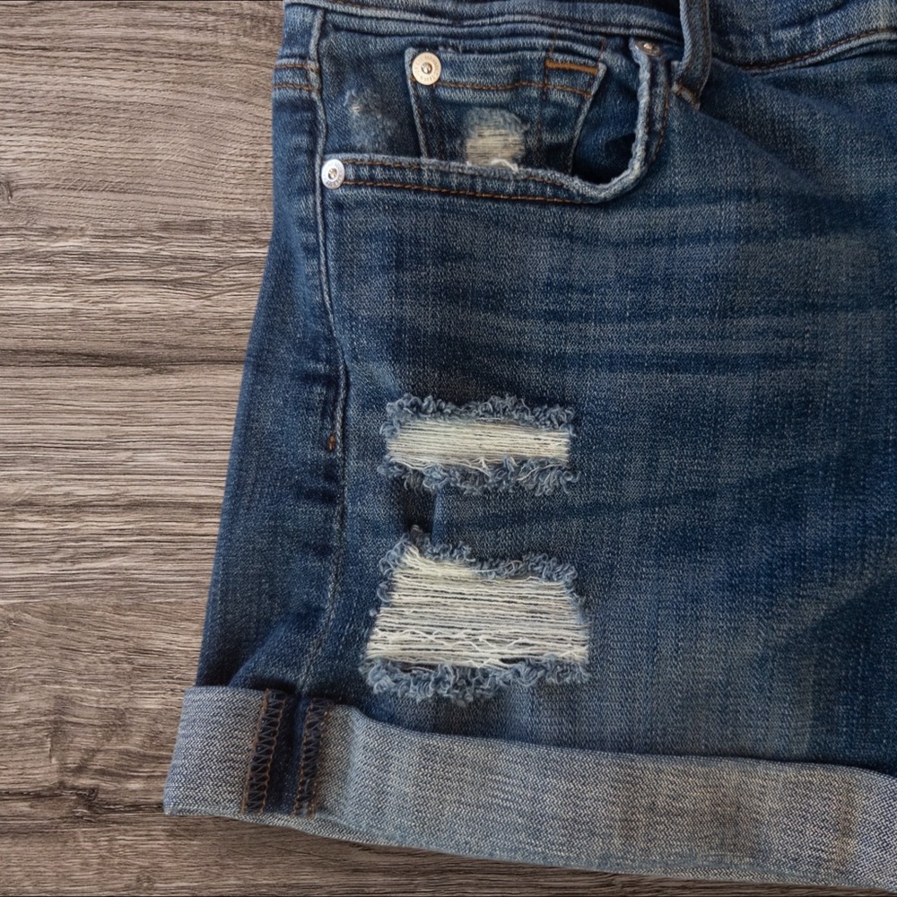 7 FOR ALL MANKIND Relaxed Mid Roll Short AU5121067 Plaza Destroy 27 - Picture 4 of 13